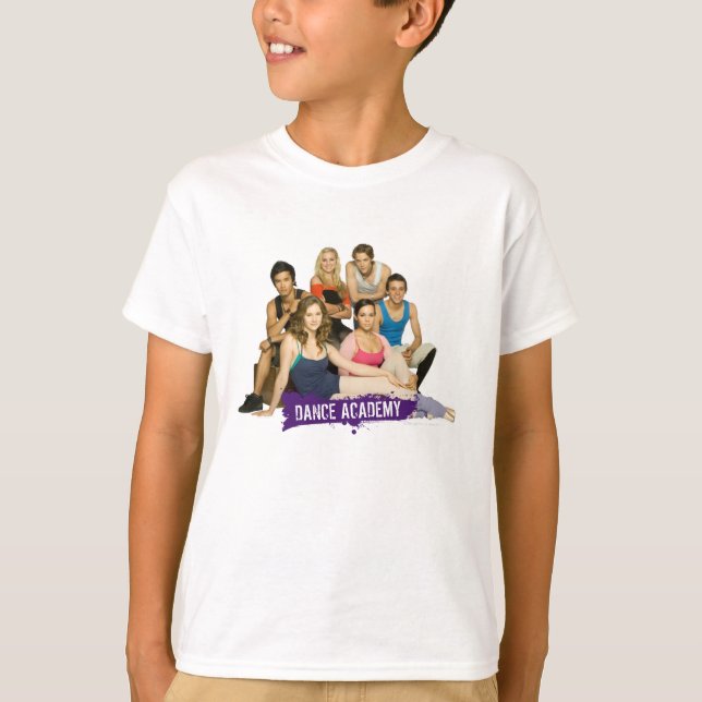 Camiseta Molde de la academia de la danza (Anverso)