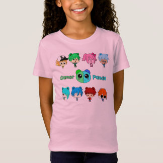 Camiseta Molde de la panda del videojugador