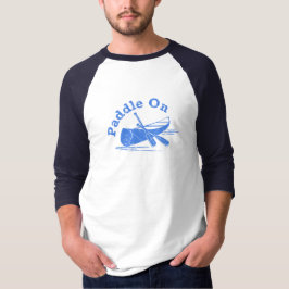 Camiseta Molde en el diseño - Slee básico de 3/4 para hombr