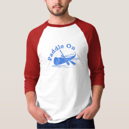 Camiseta Molde en el diseño - Slee básico de 3/4 para hombr