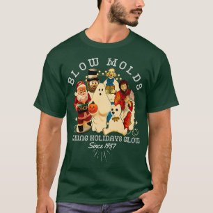 Camiseta Moldes de soplo que hacen que las vacaciones brill