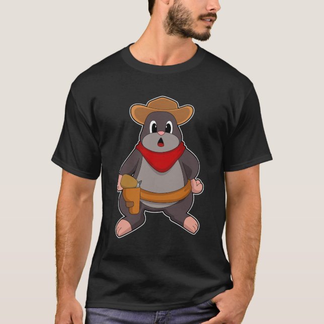Camiseta Mole as Cowboy (Anverso)