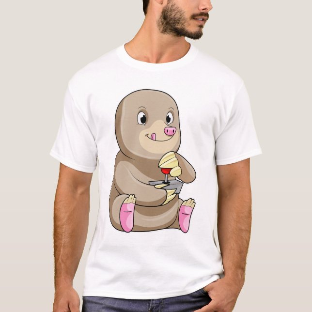 Camiseta Mole as Gamer con Joystick (Anverso)