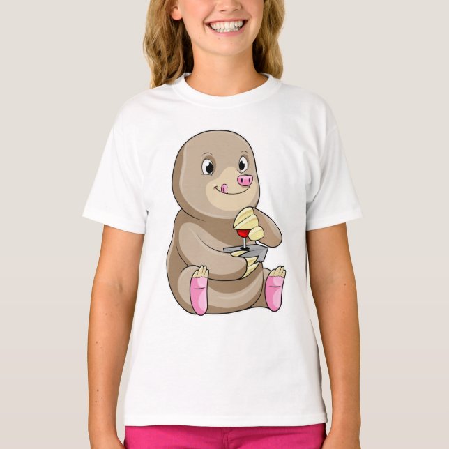 Camiseta Mole as Gamer con Joystick (Anverso)