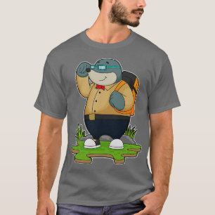 Camiseta Mole as Hiker con mochila