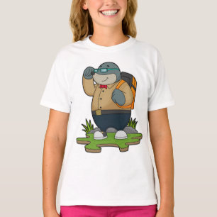 Camiseta Mole as Hiker con mochila