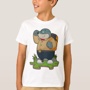 Camiseta Mole as Hiker con mochila