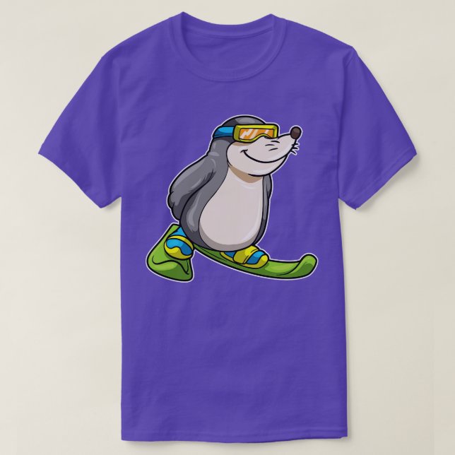 Camiseta Mole as Skip with Ski Ski goggles (Diseño del anverso)