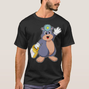 Camiseta Mole como enfermera con kit de primeros auxilios