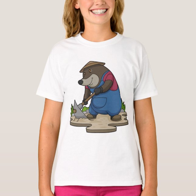 Camiseta Mole como granjero (Anverso)