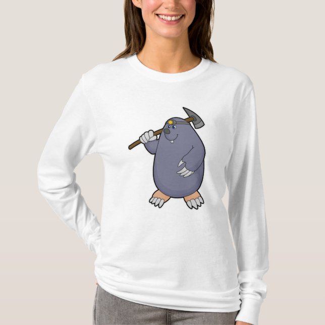 Camiseta Mole como granjero con paquistaní y foco (Anverso)