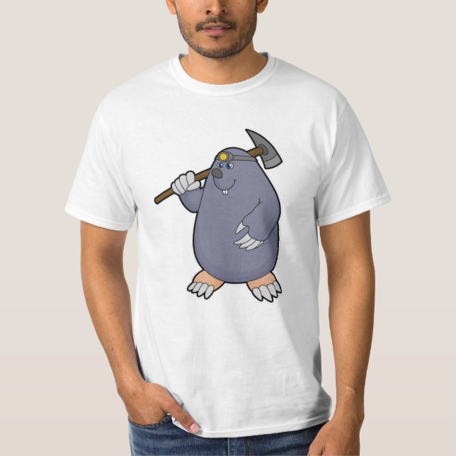 Camiseta Mole como granjero con paquistaní y foco (Anverso)