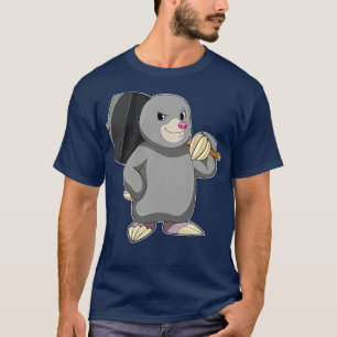 Camiseta Mole como Handyman con martillo