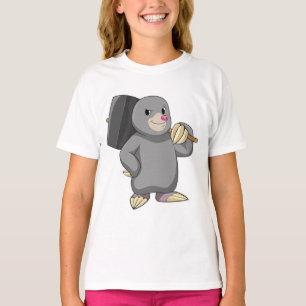 Camiseta Mole como Handyman con martillo