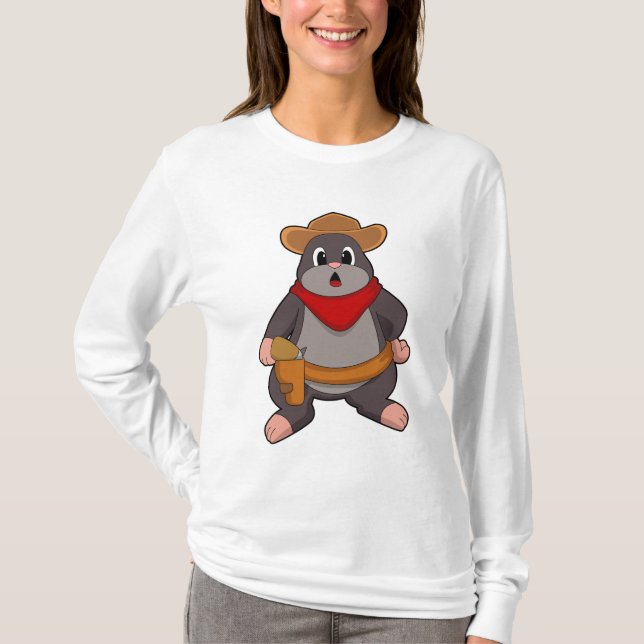 Camiseta Mole como vaquero (Anverso)