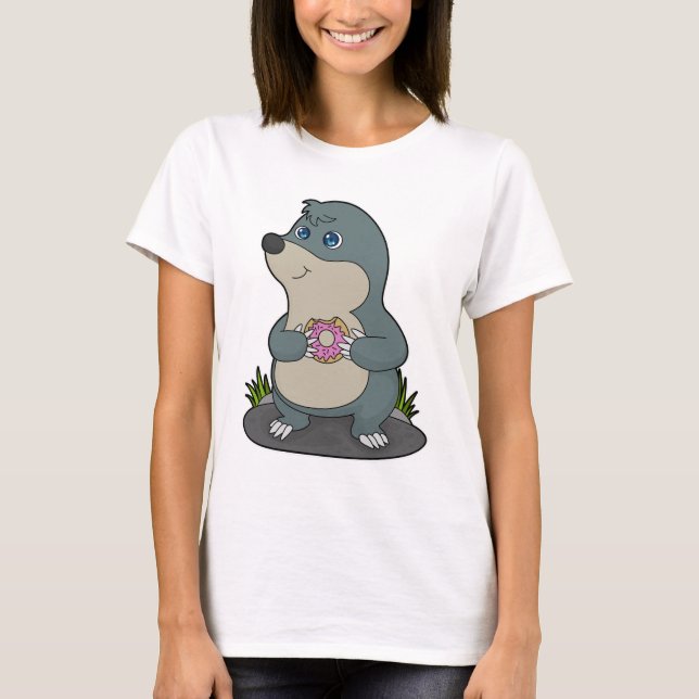 Camiseta Mole con donut (Anverso)