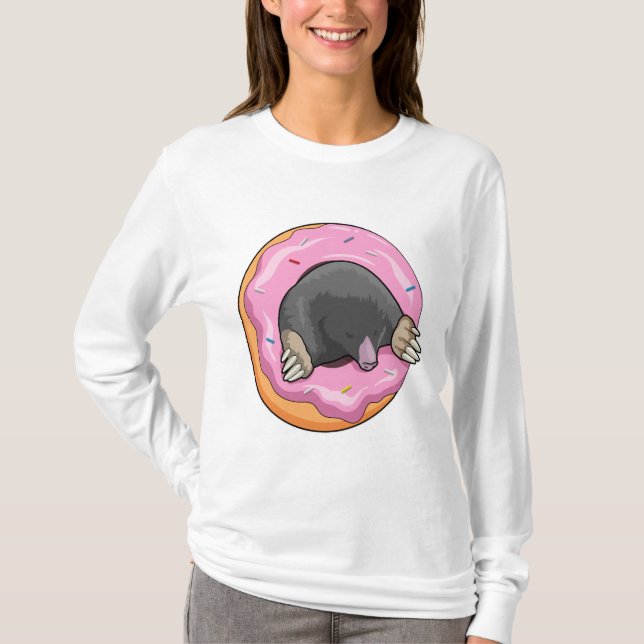 Camiseta Mole con donut (Anverso)