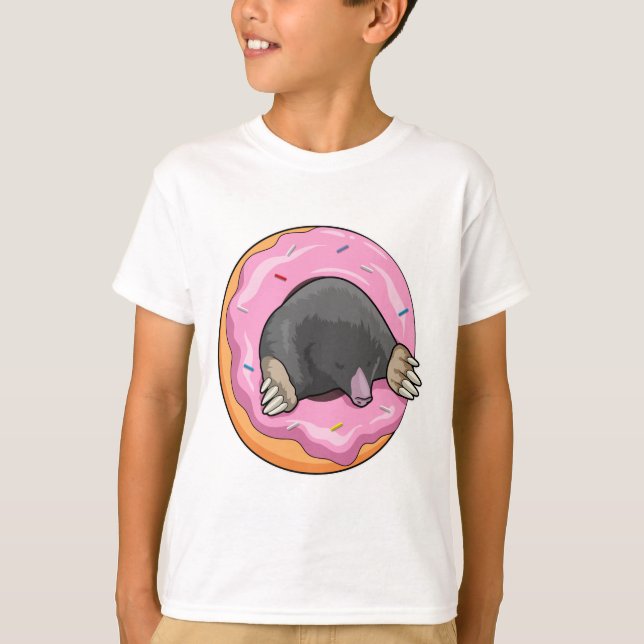 Camiseta Mole con donut (Anverso)