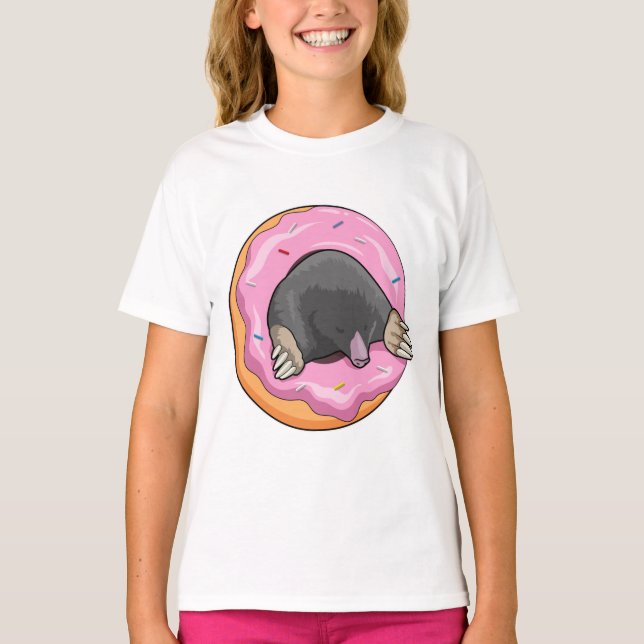 Camiseta Mole con donut (Anverso)