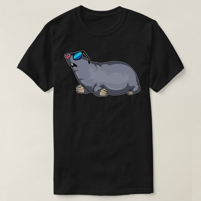 Camiseta Mole con gafas de sol (Diseño del anverso)