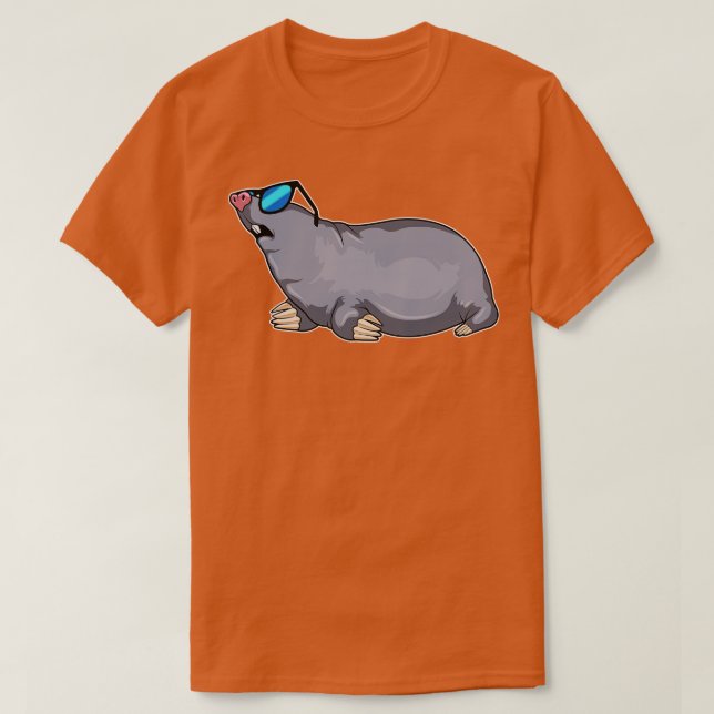 Camiseta Mole con gafas de sol (Diseño del anverso)