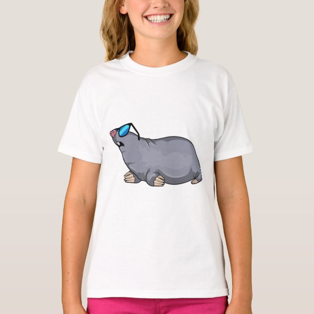 Camiseta Mole con gafas de sol (Anverso)