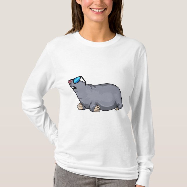 Camiseta Mole con gafas de sol (Anverso)