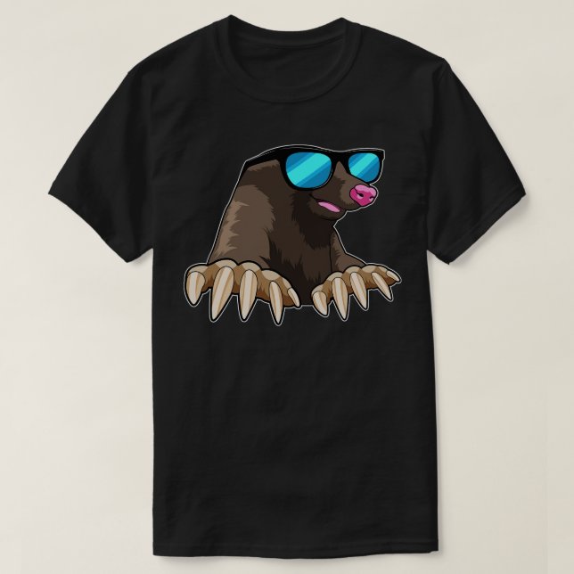 Camiseta Mole con gafas de sol 1 (Diseño del anverso)