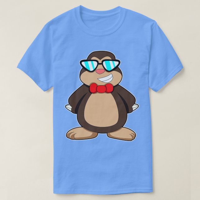 Camiseta Mole con gafas de sol de arena (Diseño del anverso)