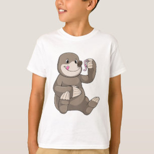Camiseta Mole con gusano de tierra