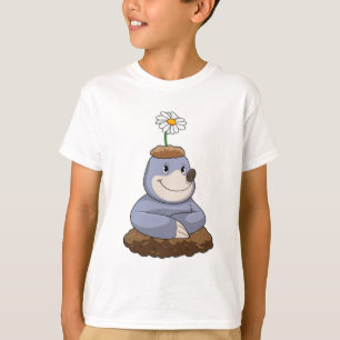 Camiseta Mole con la flor de margarita