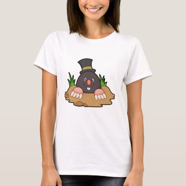 Camiseta Mole con Molehill y Gorra (Anverso)