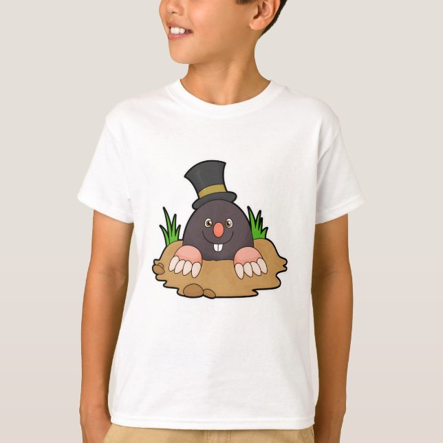 Camiseta Mole con Molehill y Gorra (Anverso)