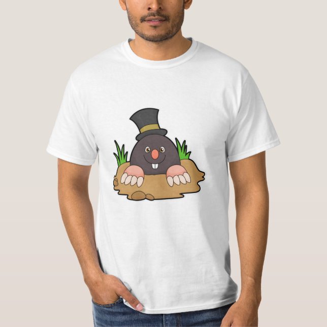 Camiseta Mole con Molehill y Gorra (Anverso)