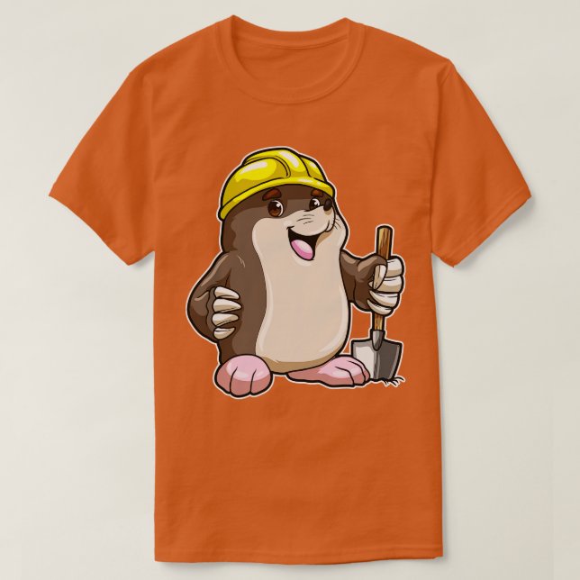 Camiseta Mole con pala de casco (Diseño del anverso)