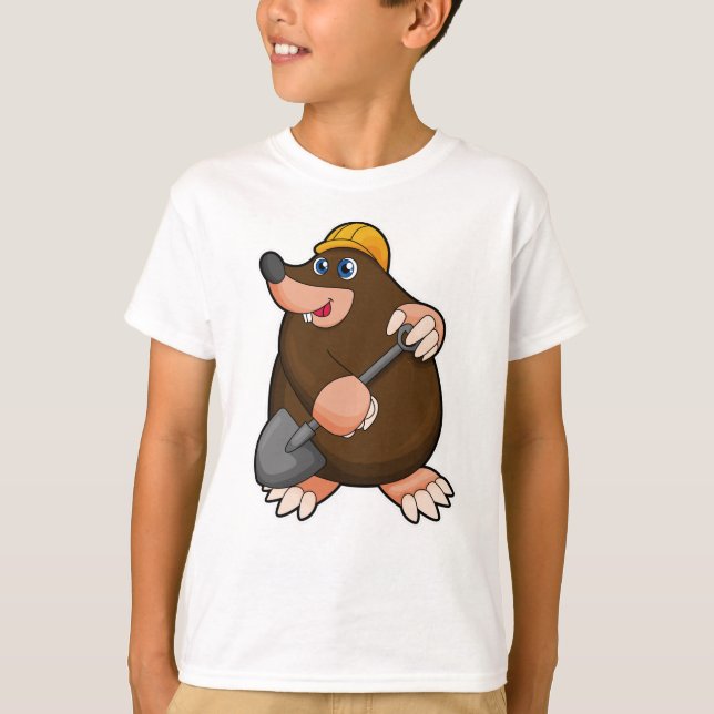 Camiseta Mole con pala y gorra duro (Anverso)