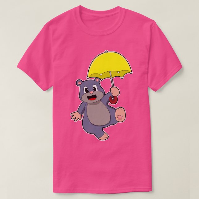 Camiseta Mole con paraguas (Diseño del anverso)
