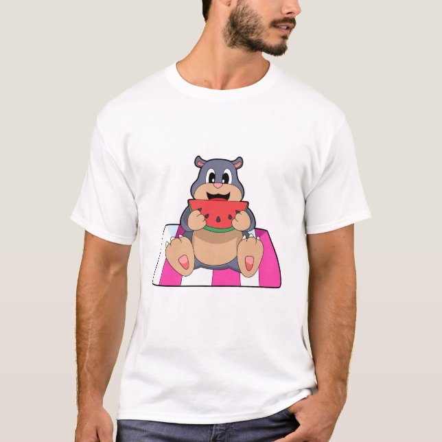 Camiseta Mole con sandía. PNG (Anverso)