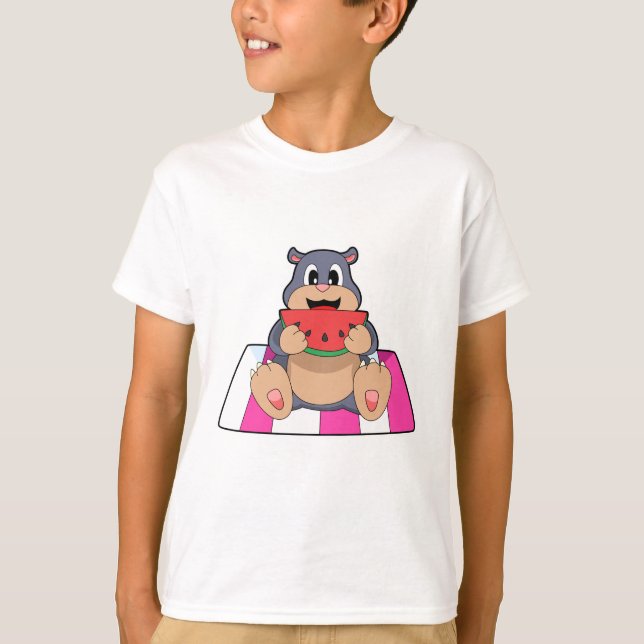 Camiseta Mole con sandía. PNG (Anverso)