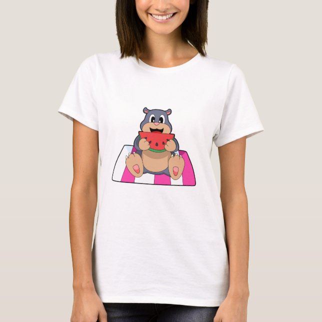 Camiseta Mole con sandía. PNG (Anverso)
