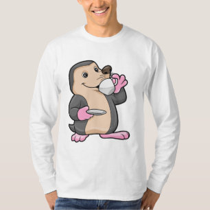 Camiseta Mole con taza de café y sartén