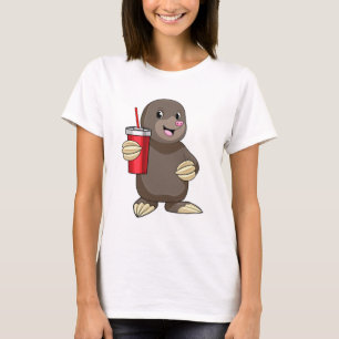 Camiseta Mole con taza para beber