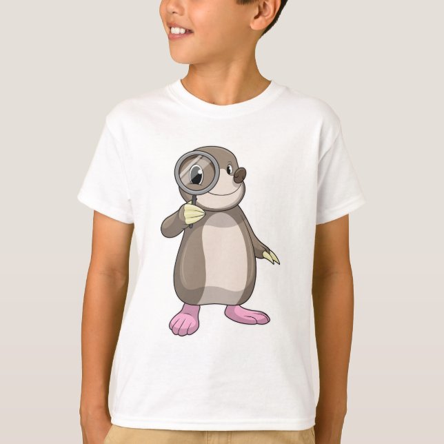 Camiseta Mole con vidrio de aumento (Anverso)