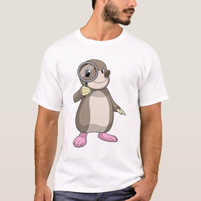Camiseta Mole con vidrio de aumento (Anverso)