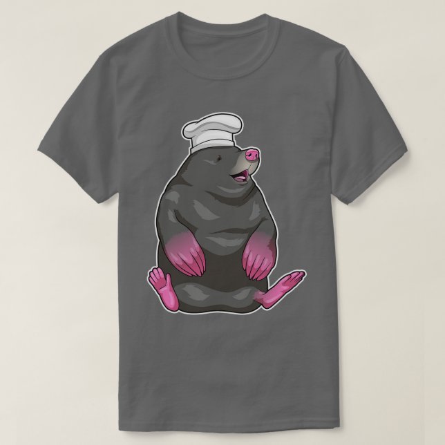 Camiseta Mole Cook Chef gorra (Diseño del anverso)