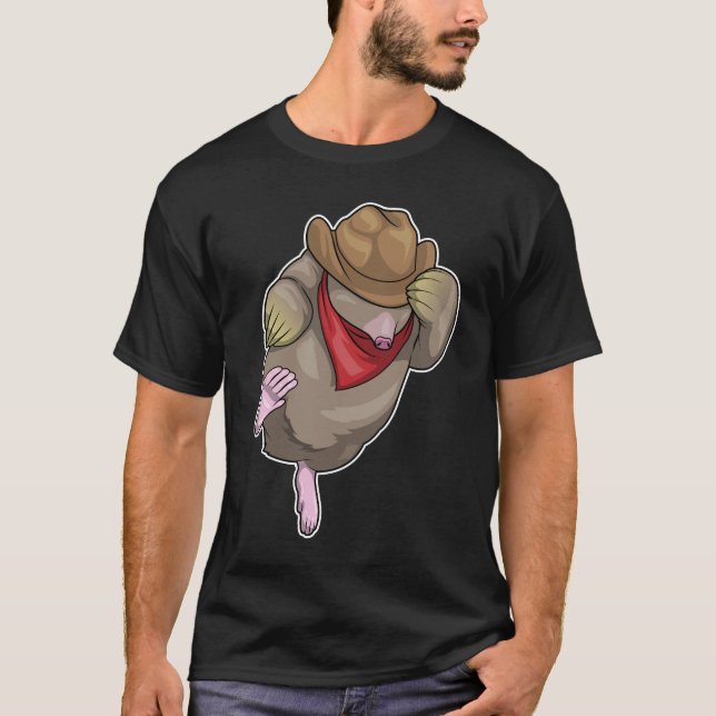 Camiseta Mole Cowboy Cowboy gorra (Anverso)