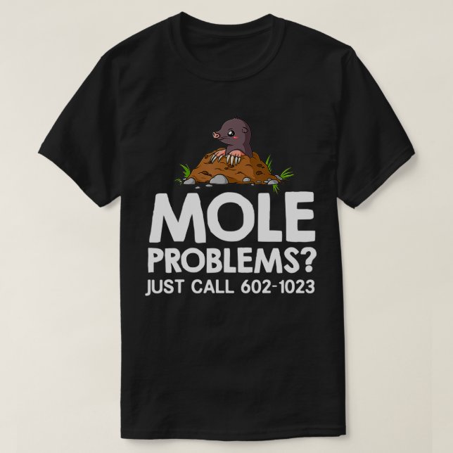 Camiseta Mole Day Chemistry Hunter Chemist (Diseño del anverso)