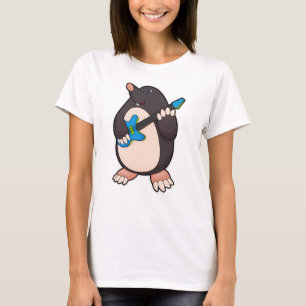 Camiseta Mole en la música con guitarra