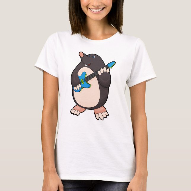 Camiseta Mole en la música con guitarra (Anverso)