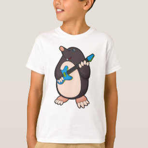 Camiseta Mole en la música con guitarra